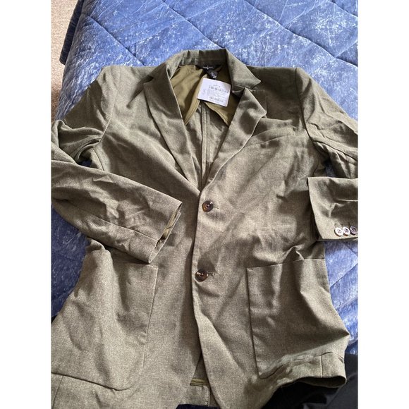 Houston White Adult Textured Blazer Dark Green Small - Picture 5 of 9